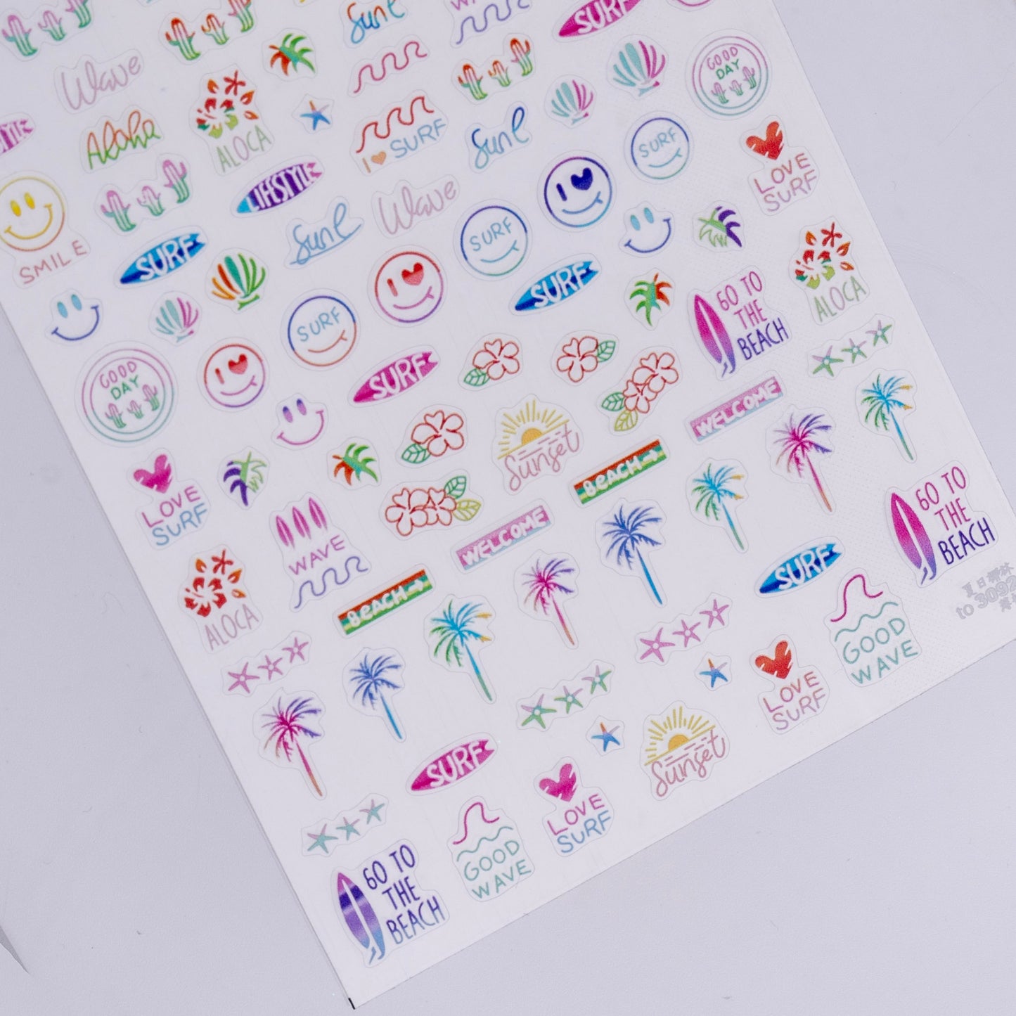 Cowabunga Nail Stickers