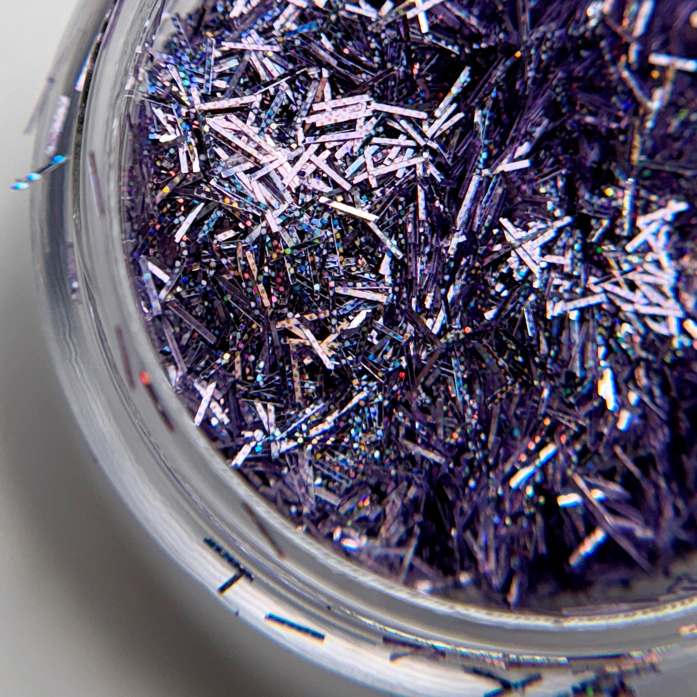 Lavender Tinsel Glitter