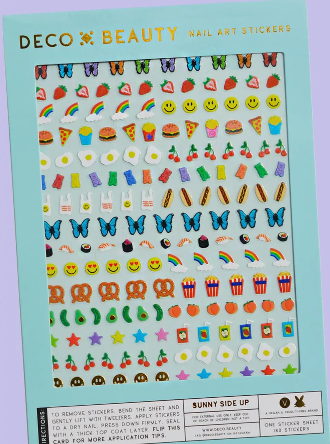 Sunny Side Up Nail Stickers