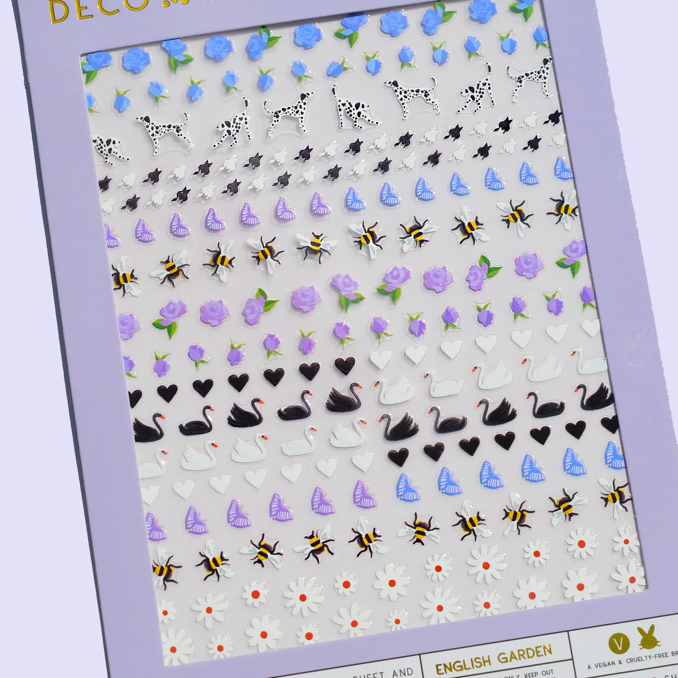 English Garden Nail Stickers