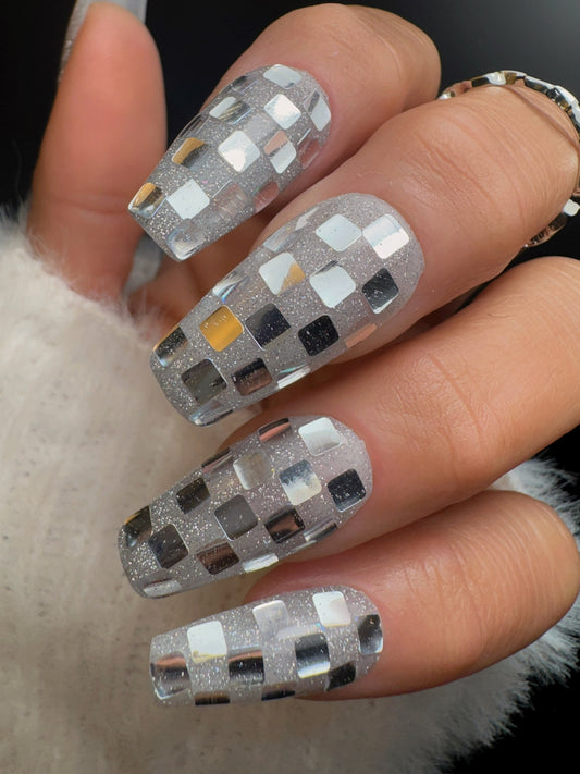 Mirror Ball Glitter - Square