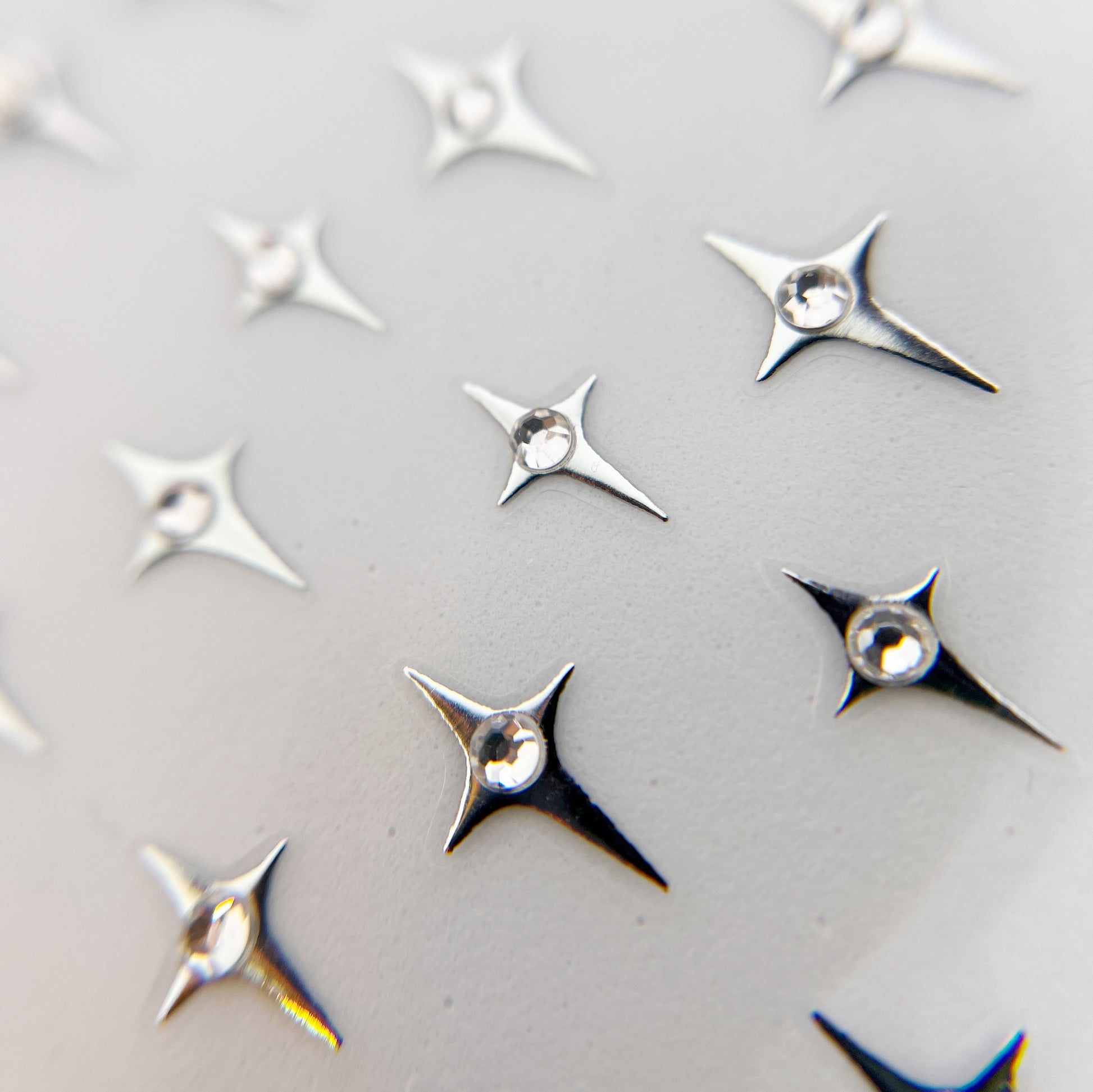 Rhinestone Star Stickers