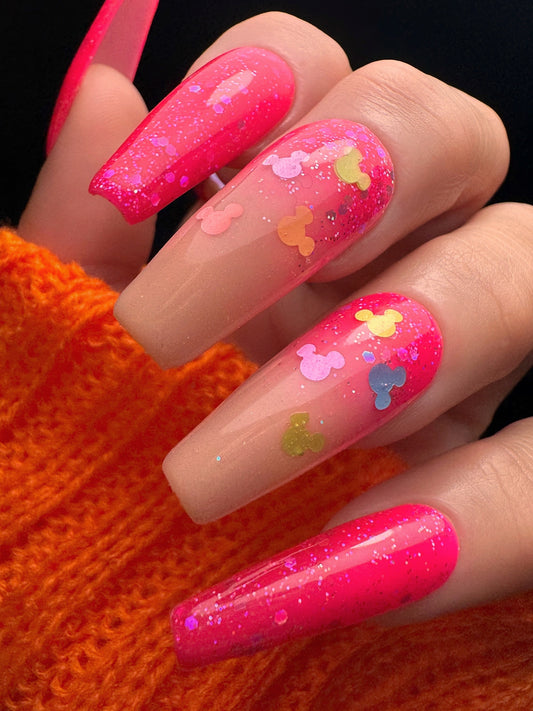 Neon Mouse Glitter