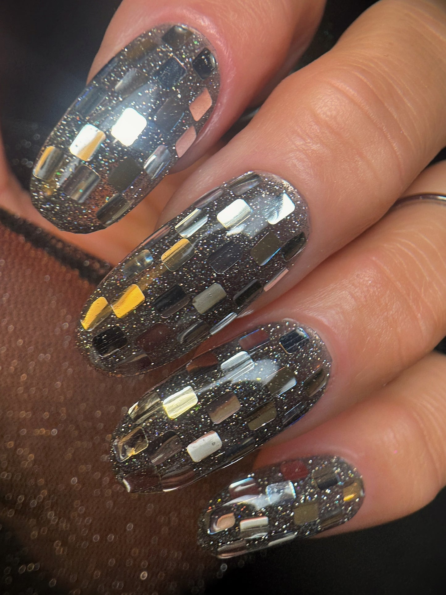 Mirror Ball Glitter - Rectangle