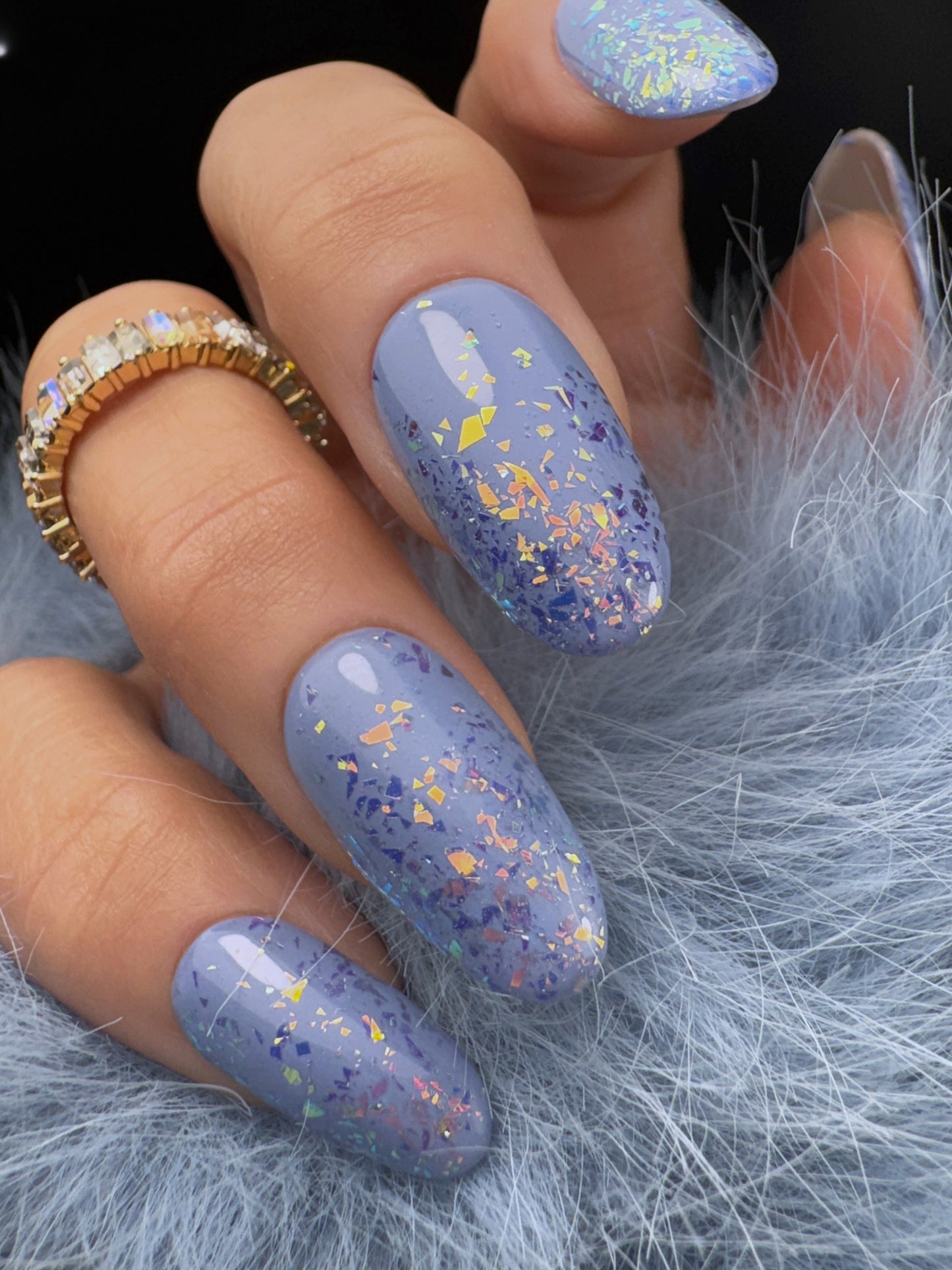 Blueberry Fleck Glitter