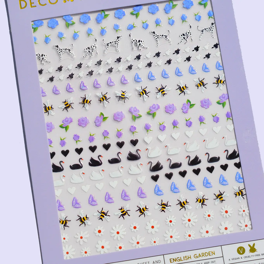 English Garden Nail Stickers